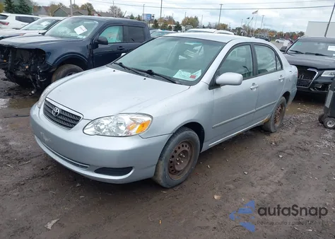 2008 Toyota Corolla Le z USA, uszkodzony, nr VIN 2T1BR30E28C931600